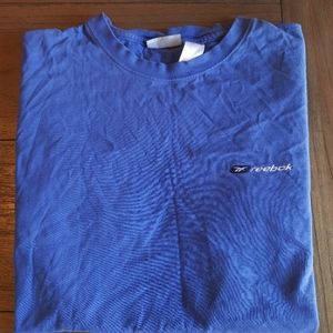 Vintage Reebok Tee Sky Blue Large
